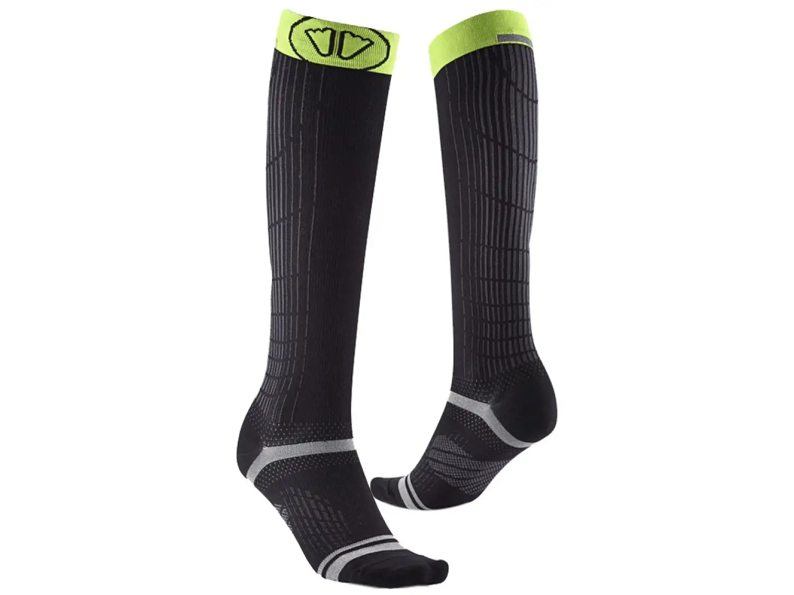 Sidas Endurance Racing Knee bežecké ponožky Black/Yellow