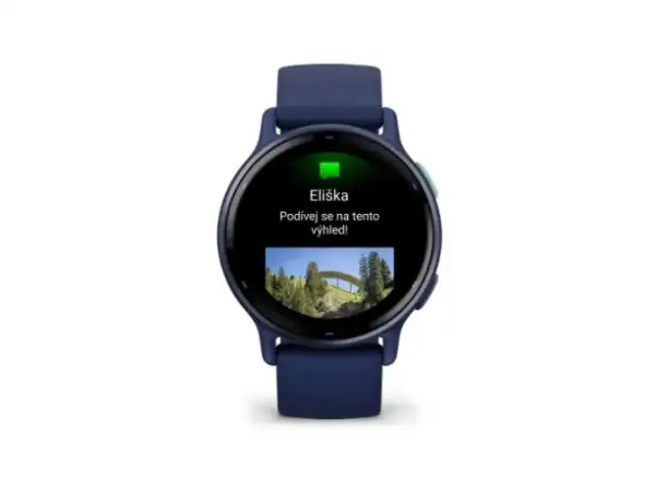 Garmin vívoactive 5 inteligentné hodinky Navy