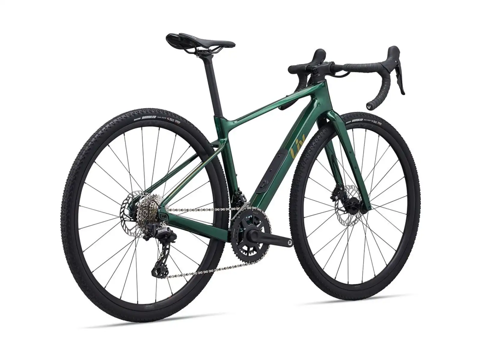 Liv Devote Advanced 2 gravel bicykel kelp forest