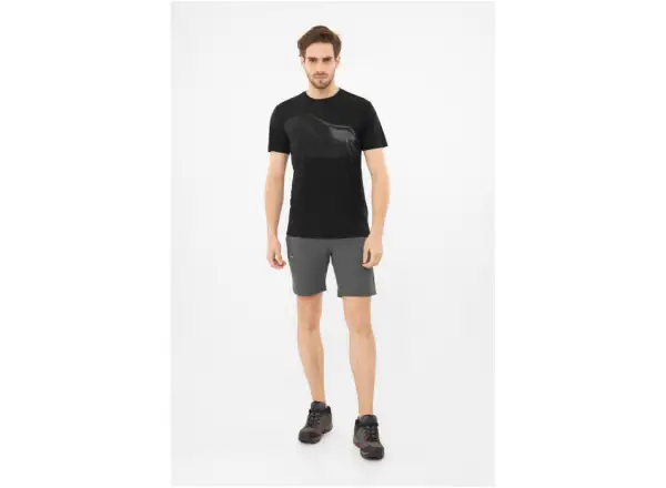 Viking Morain pánske tričko krátky rukáv Black