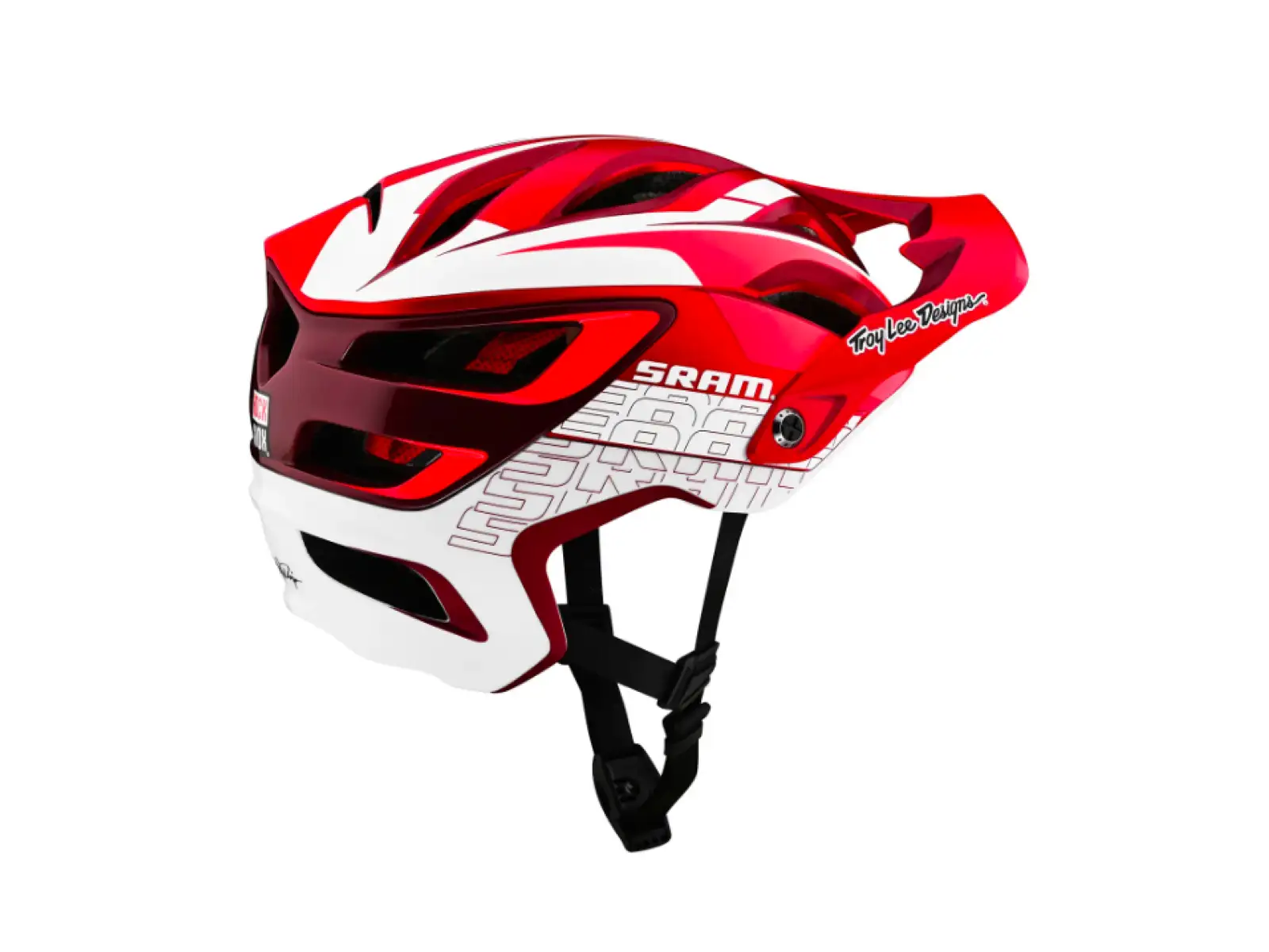 Troy Lee Designs A3 Mips SRAM prilba Red