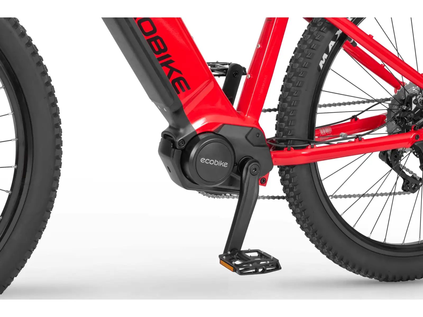 Ecobike RX 500 720 Wh Black Red horský elektrobicykel