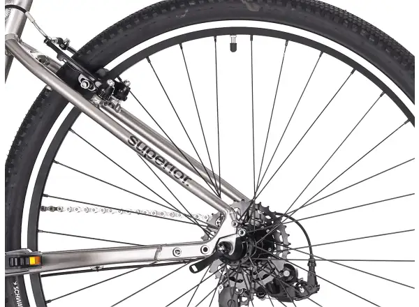 Superior Blox 6.0 trekingový bicykel Gloss Dark Chrome
