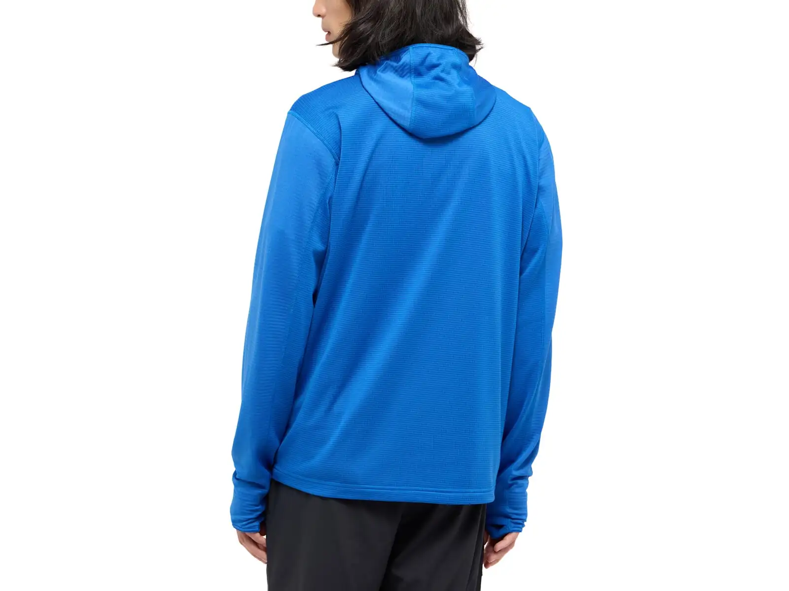 Haglöfs L.I.M Mid Multi Hood pánska mikina s kapucňou modrá