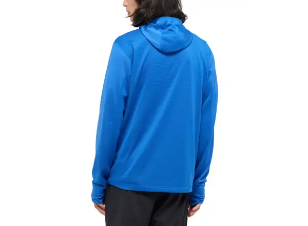 Haglöfs L.I.M Mid Multi Hood pánska mikina s kapucňou modrá