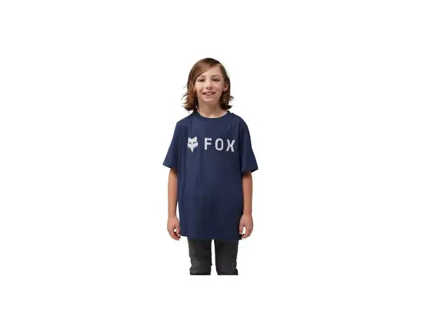 Fox Yth Absolute detské tričko krátky rukáv Midnight Blue