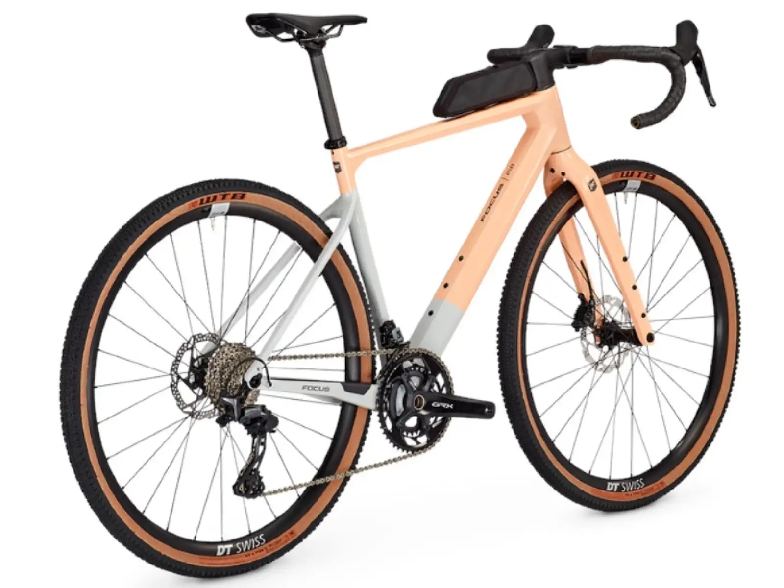 Focus Atlas 8.7 DI gravel bicykel Melon Glossy/Lightgrey Glossy.