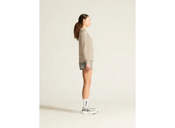 Craf Wool Waffle dámske tričko dlhý rukáv béžová
