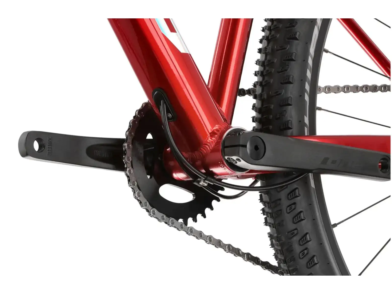 Superior Team 27 Issue Gloss Dark Red/Hologram Chrome detský bicykel
