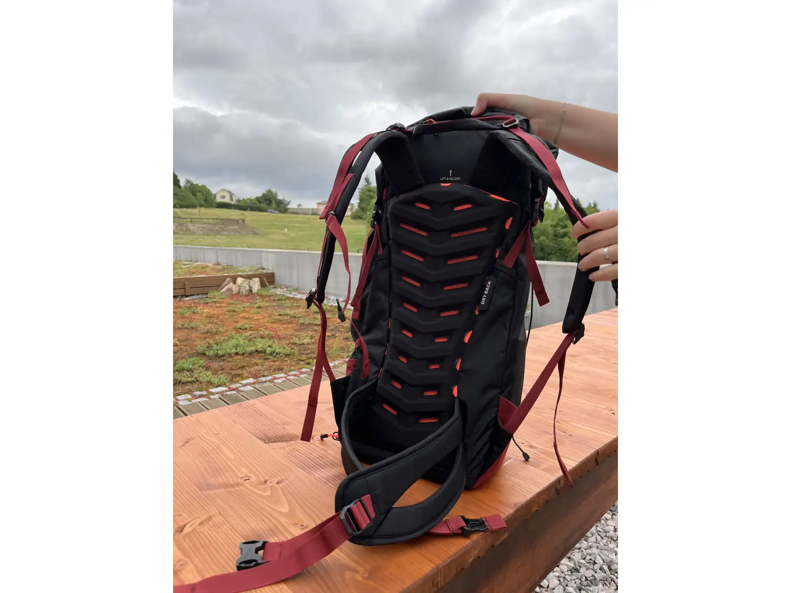 Salewa Puez dámsky batoh 32 l + 5 l Syrah/Black Out