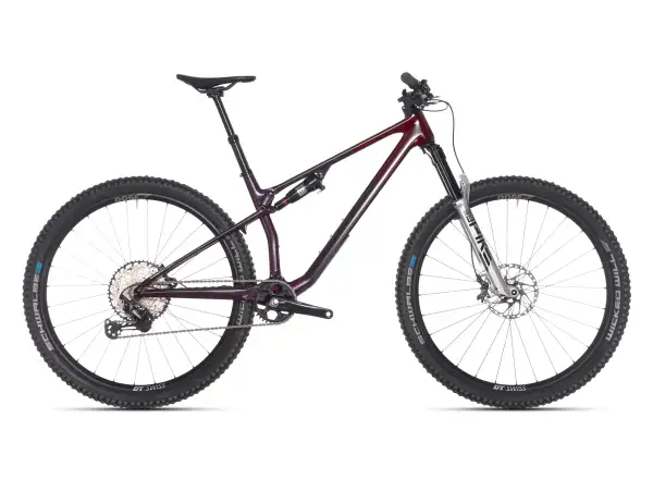 Horský bicykel Superior XF 9.7 DC matný jagavý karbón