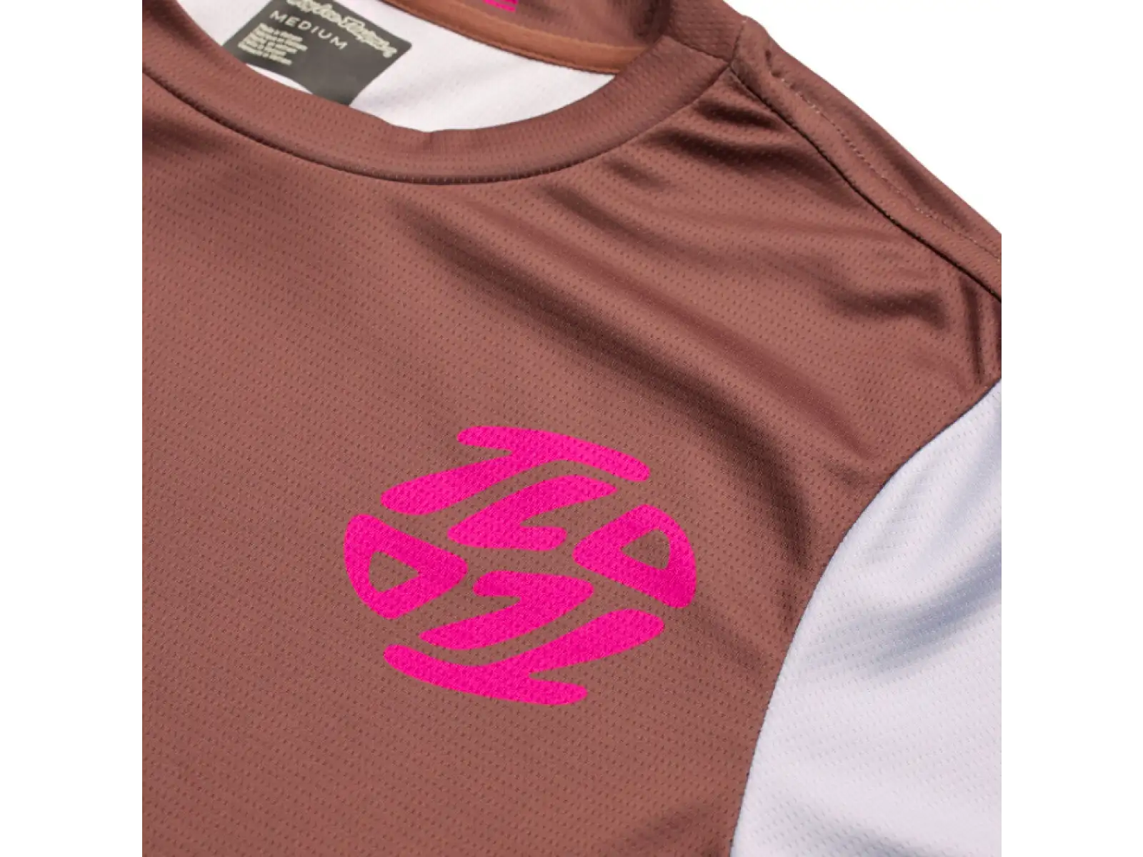 Troy Lee Designs Flowline pánsky dres krátky rukáv Flipped Chocolate