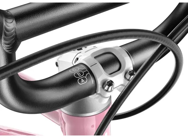 Woom GO 1 Plus detské odrážadlo 14" farba Powder Pink