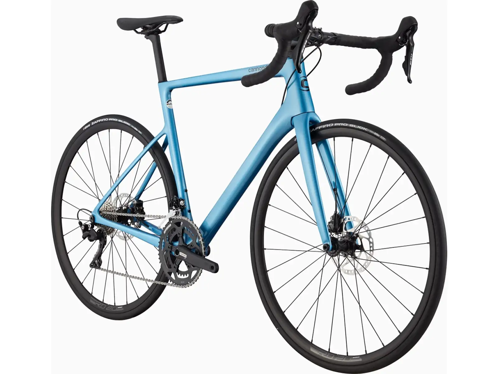 Cannondale SuperSix Evo Disc 105 cestný bicykel Alpine