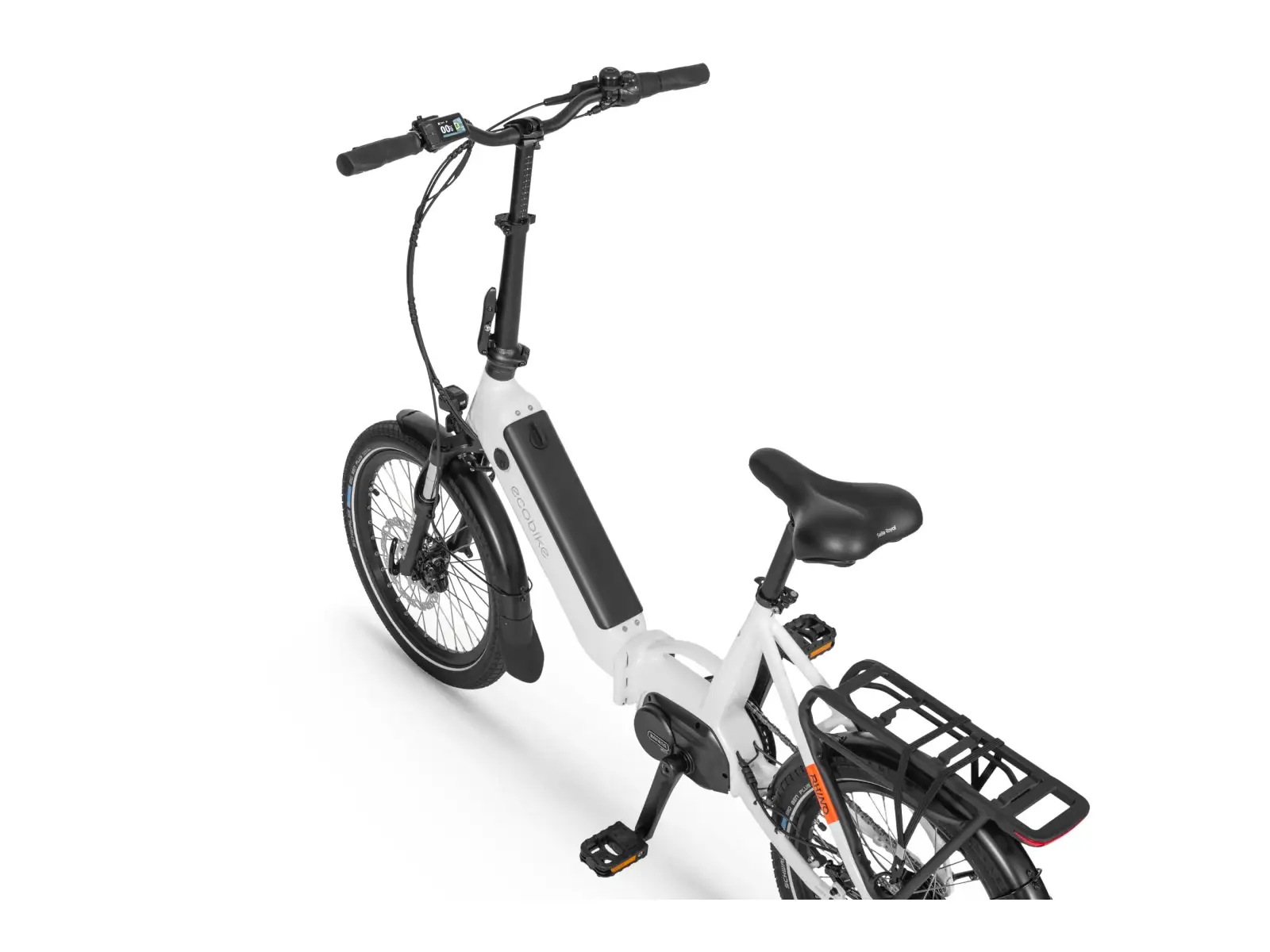 Ecobike Rhino Cruise 630 Wh Arctic White skladací elektrobicykel