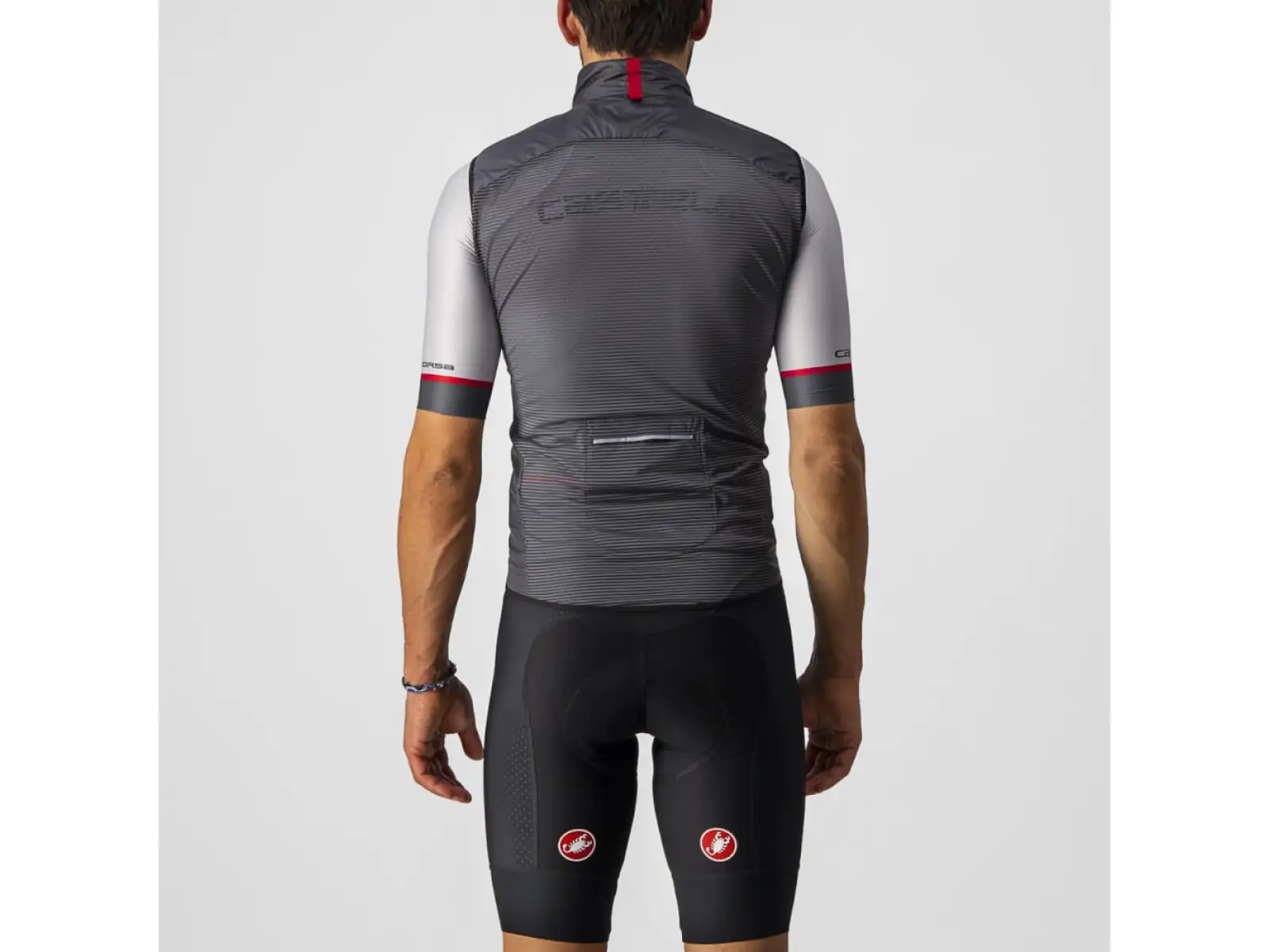 Castelli Aria pánska vesta Dark Grey