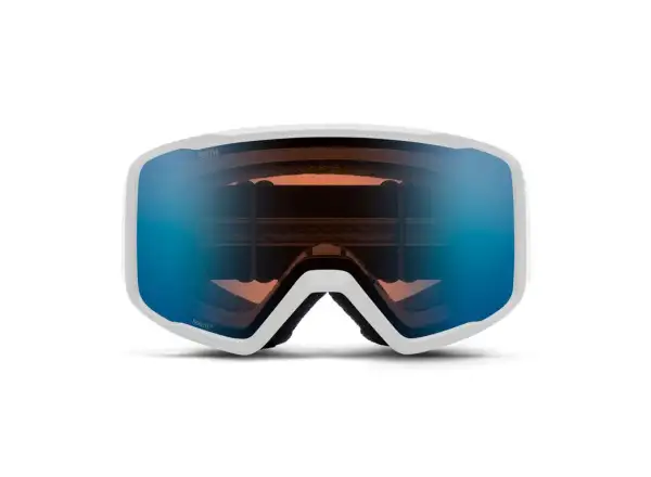 Smith Tribute lyžiarske okuliare White / Photochromic Blue Sensor Mirror