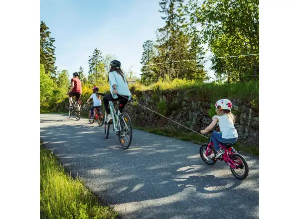 Kidreel navijak pre detské bicykle ružový
