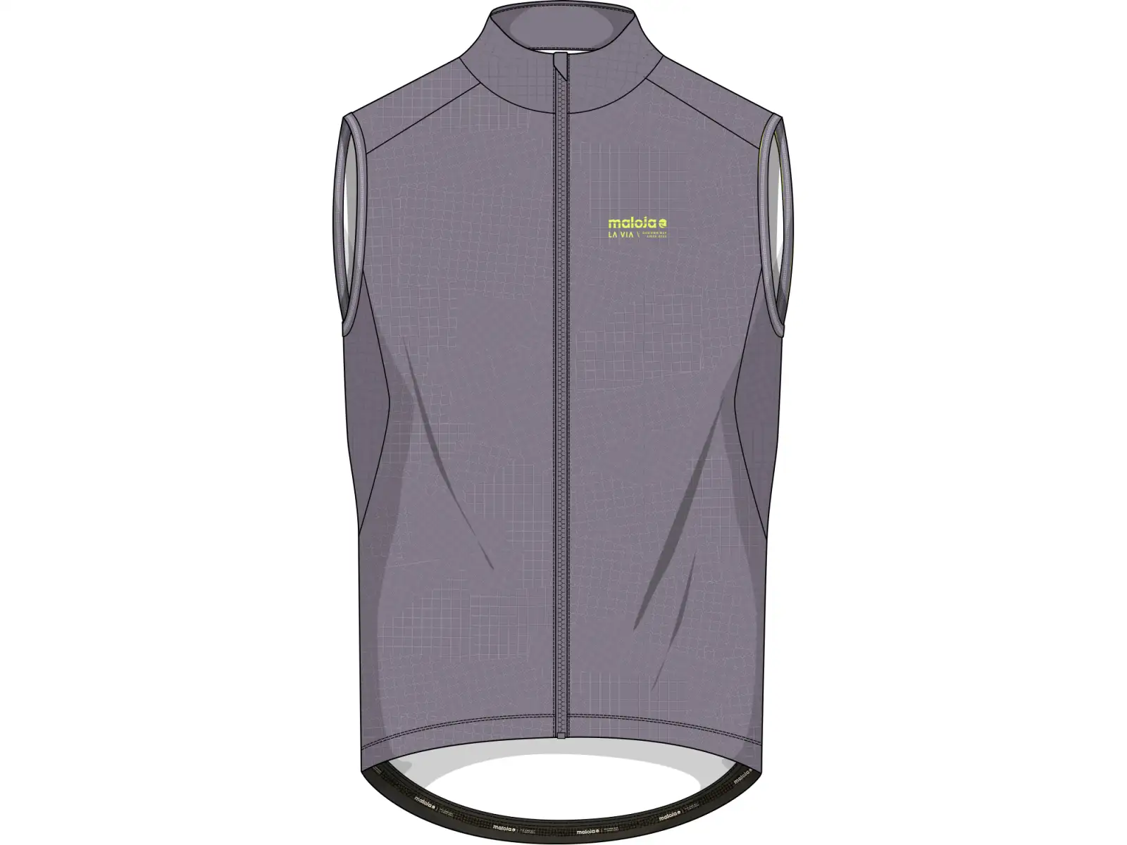 Maloja CrodaM. pánska vesta Smoky Purple