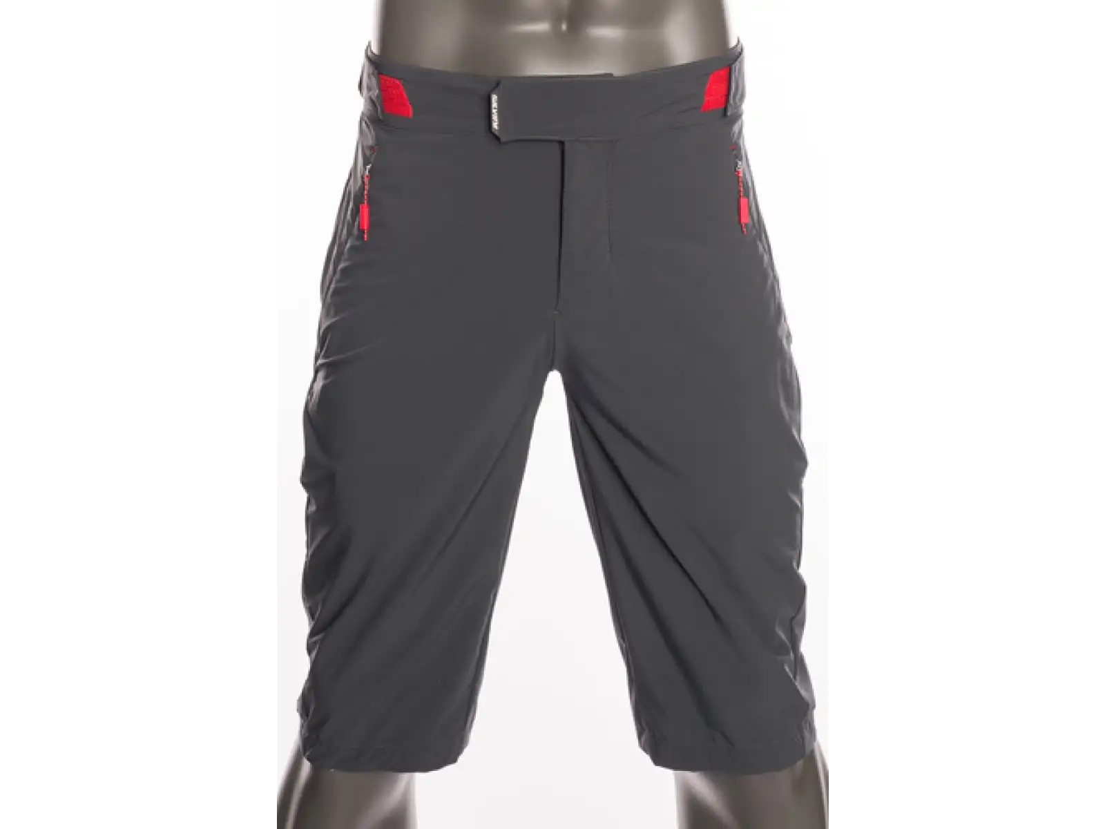 Silvini Talfer pánske MTB šortky grey/red