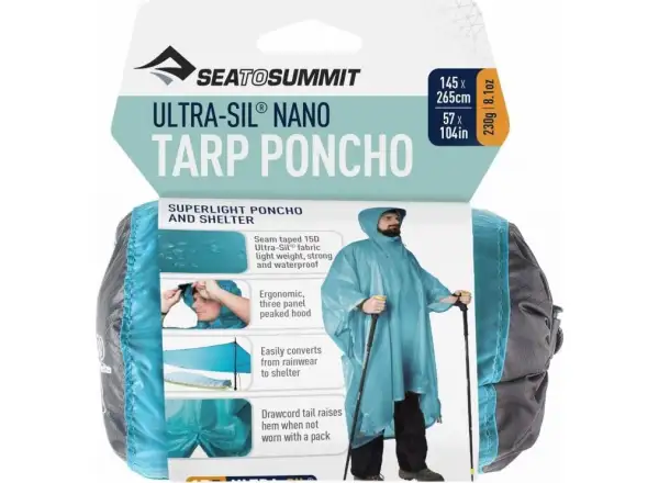 Pončo Sea to Summit Ultra-Sil Nano Tarp (modrý)