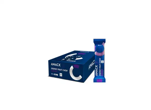 Amacx Energy Fruit Chew energetická tyčinka 12 x 38 g