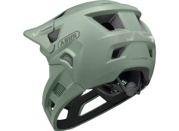 Abus YouDrop FF detská prilba Mist Green