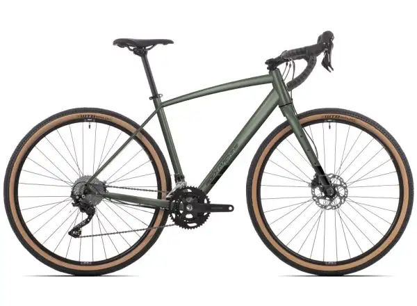 Rock Machine Lukk 40 gravel bicykel Gloss Granite Green