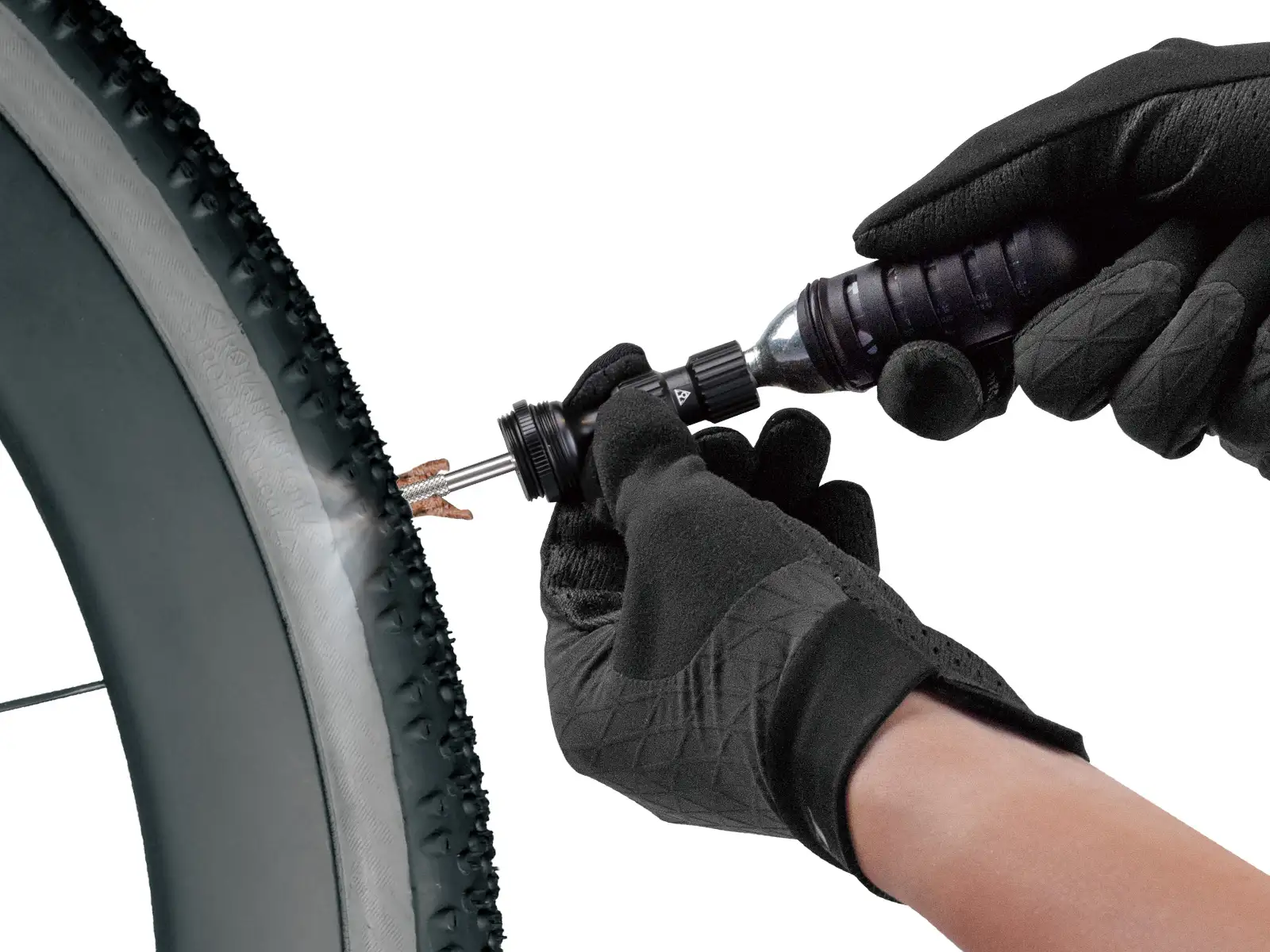 Topeak TubiMaster GXT Bolt-on súprava na opravu bezdušových plášťov