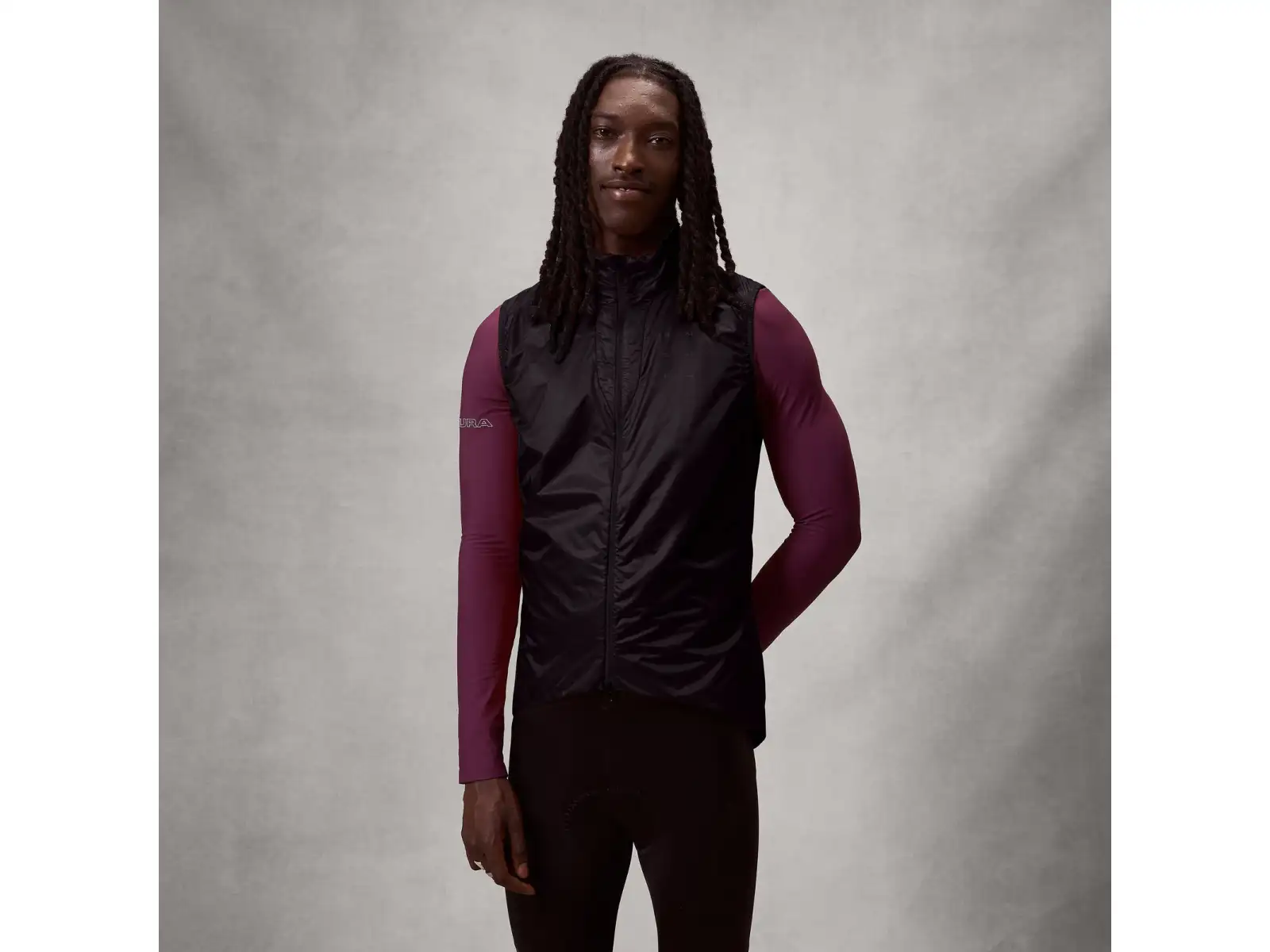 Endura Pro SL Race Insulated pánska vesta Black