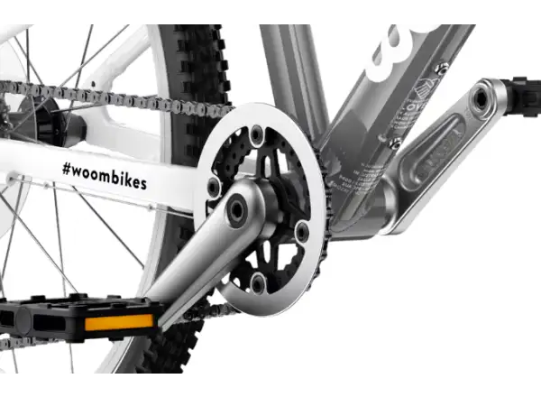 Woom 5 Moon Grey 24 Detský bicykel