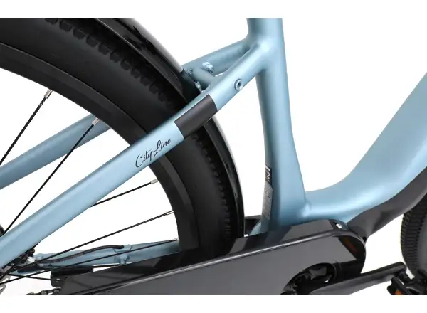 CANULL City 3 720 Wh nízkonástupový elektrobicykel light blue