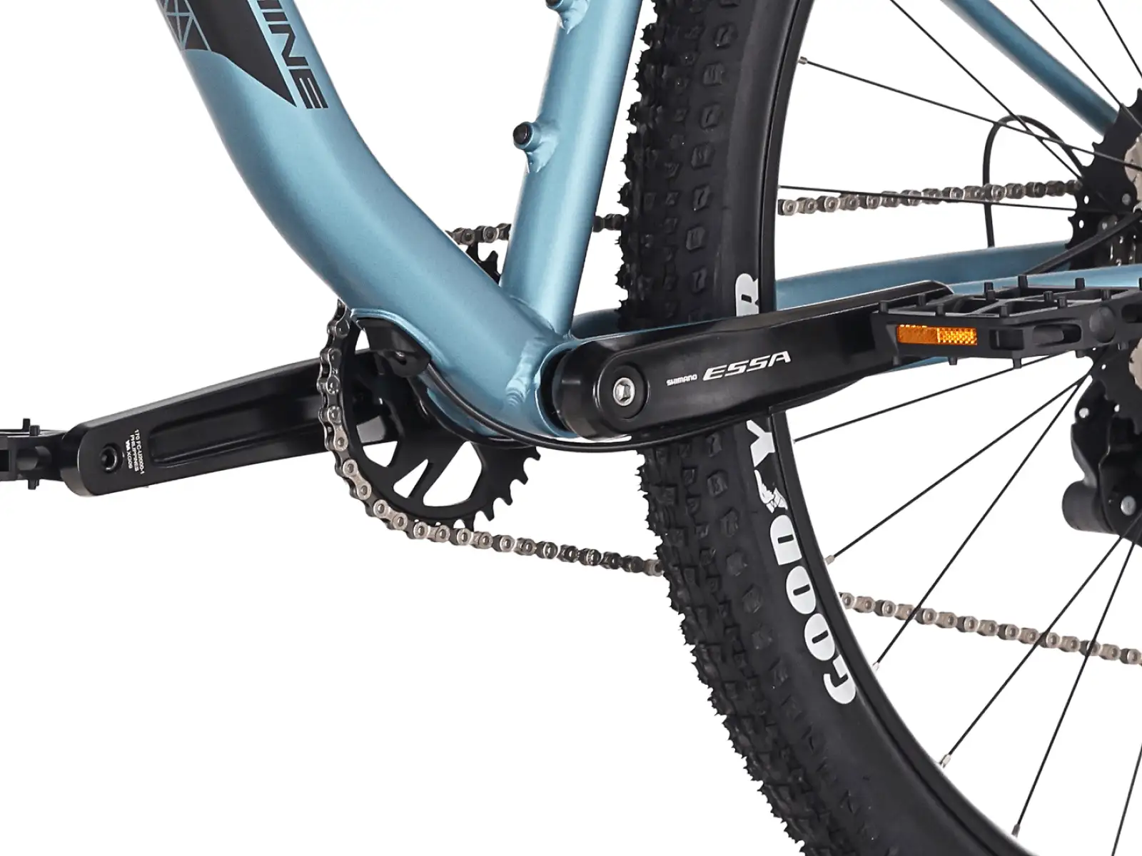 Rock Machine Blizz 10 horský bicykel Matte Zircone Blue