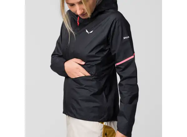 Salewa Vento PTX 2.5 L dámska bunda Black Out