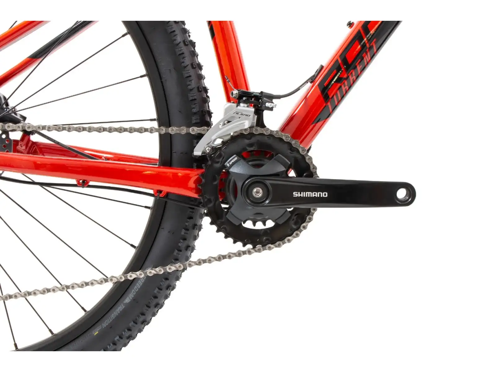Rock Machine Torrent 20-29 horský bicykel Gloss Metallic Orange/Black