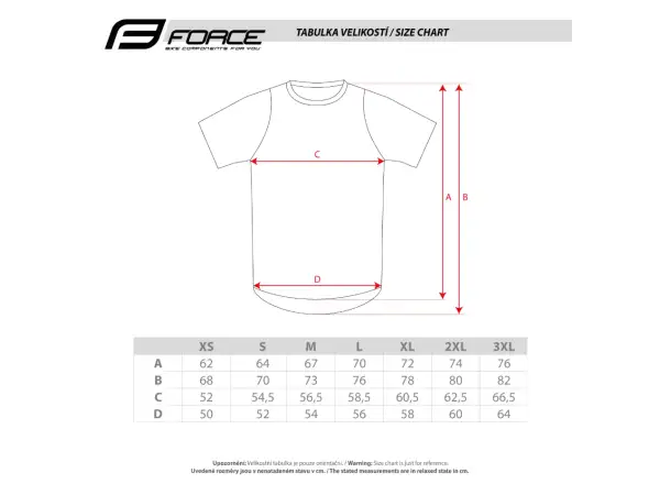 Force MTB Rules pánsky dres krátky rukáv bordový