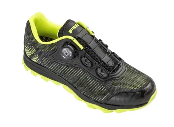 R2 Orion MTB pánske tretry Black/Neon Yellow
