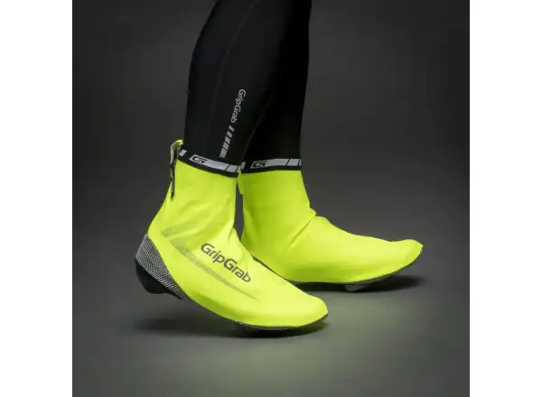 Grip Grab RaceAqua Hi-Vis nepremokavé návleky na tretry žltá