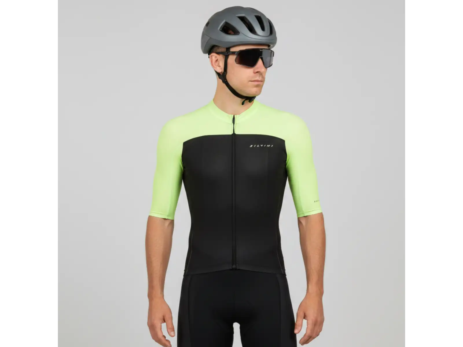 Silvini Stelvio pánsky dres Green/Black