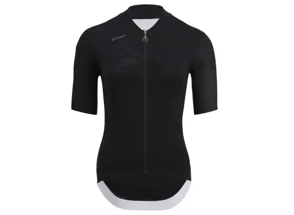 Silvini Rosalia dámsky dres s krátkym rukávom Black/Charcoal