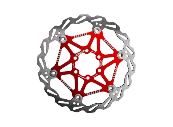 Brzdový kotúč EZmtb 160 mm červený