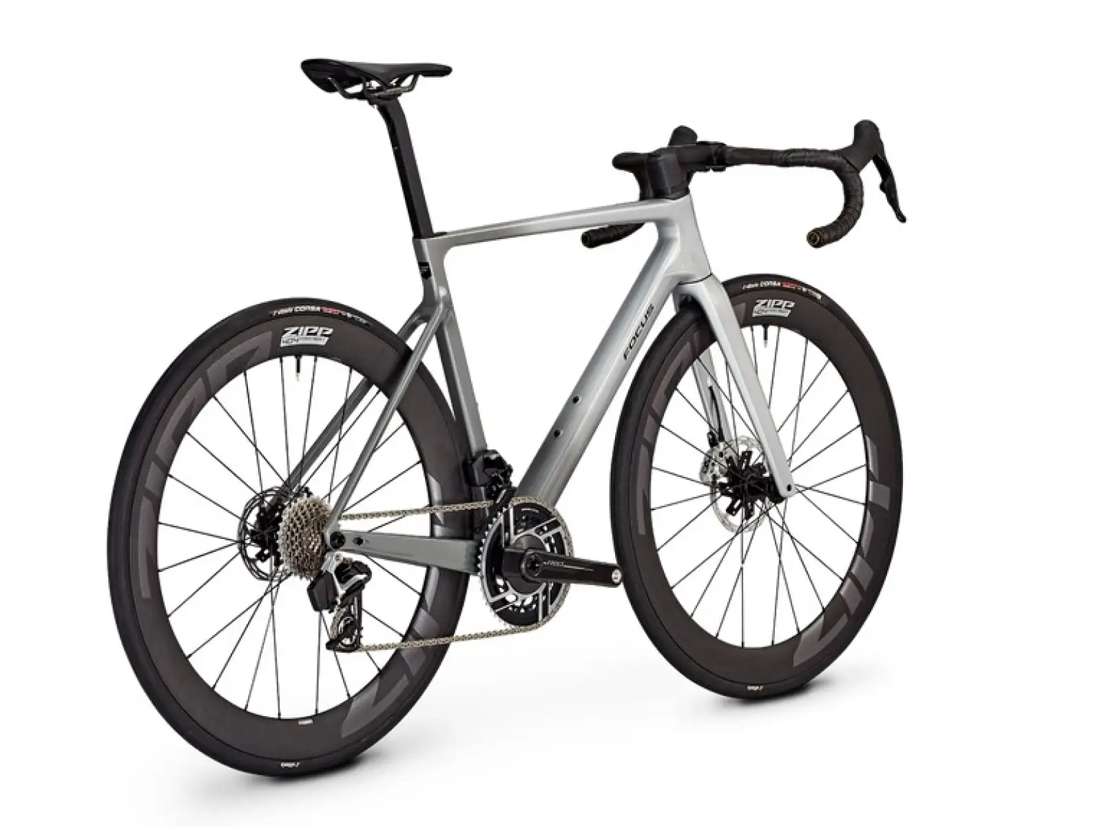 Focus IZALCO MAX 9.0 cestný bicykel Silver glossy / Dark Silver glossy