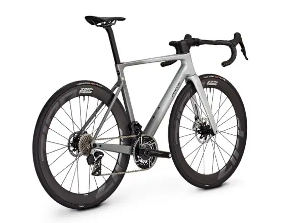 Focus IZALCO MAX 9.0 cestný bicykel Silver glossy / Dark Silver glossy