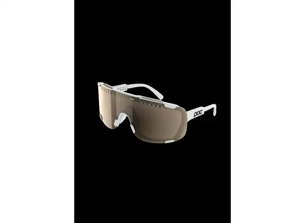 POC Devour Mid + slnečné okuliare Hydrogen White/Clarity Trail/Partly Sunny Silver