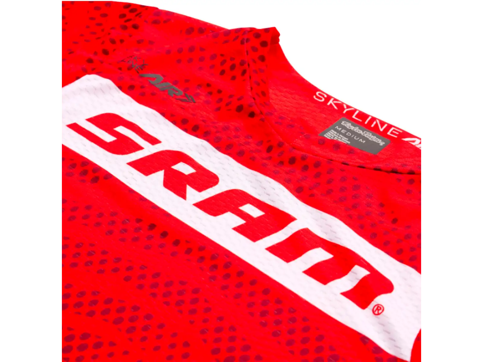 Troy Lee Designs Skyline Air SRAM pánsky dres krátky rukáv Fiery Red