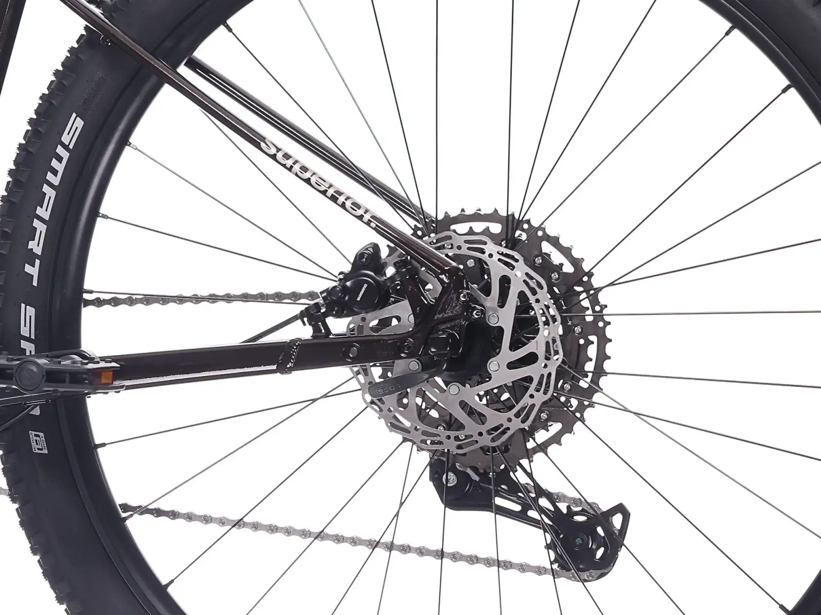 Superior XC 6.5 MS horský dámsky bicykel Gloss Black/Copper