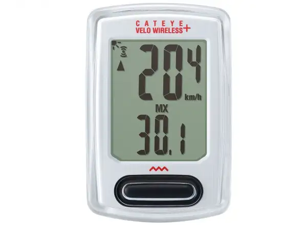 CatEye Velo Wireless+ VT235W computer biela