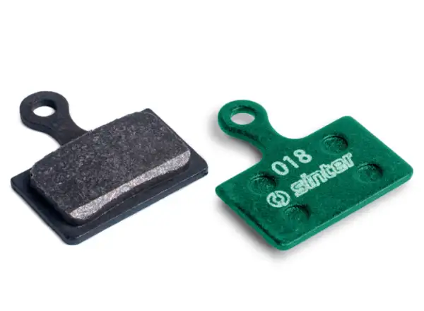 Sinter Shimano K Type brzdové doštičky polymér zelená