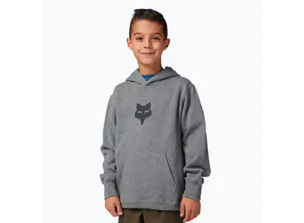 Fox Yth Legacy Fleece Po detská mikina Heather Graphite Grey