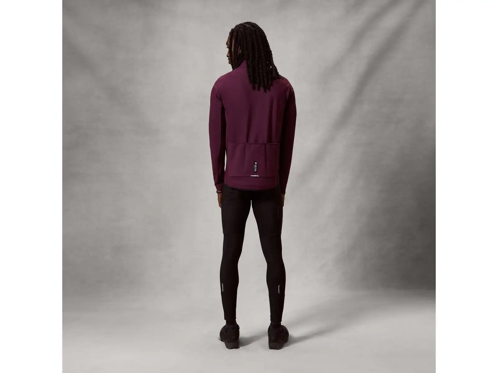 Endura Loop Ride pánsky dres dlhý rukáv Black Cherry